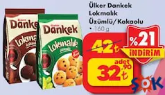 ÜLKER DANKEK LOKMALIK KEK ÇEŞİTLERİ 160 G